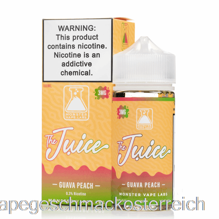 Guavenpfirsich - Der Saft - 100ml 6mg Vape-Geschmack